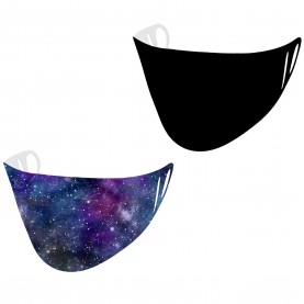And1 2 Pack Scuba Face Mask - Space & Black and1,2,pack,scuba,face,mask,space,black