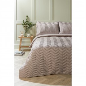 спално,бельо,и,комплекти,homelife,chevron,pinsonic,design,duvet,set,natural
