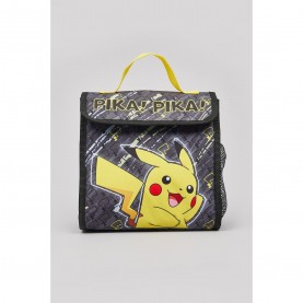чанта,всички,чанти,pokemon,kids,lunch,bag,black