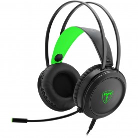 T-DAGGER Ural TRGH202 Headset - Black/Green игри,и,технологии,t,dagger,ural,trgh202,headset,black,green