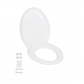 Edco Soft Close Toilet Seat - White аксесоари,за,баня,edco,soft,close,toilet,seat,white