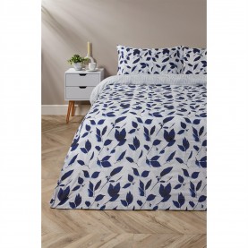 спално,бельо,и,комплекти,homelife,silhouette,indigo,duvet,set,blue
