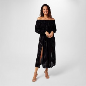 рокля,дамски,поли,и,рокли,biba,biba,bardot,maxi,dress,black