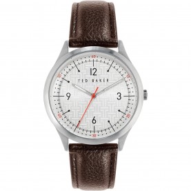 мъжки,часовник,часовници,аксесоари,на,разпродажба,ted,baker,ted,baker,manhattan,watch,mens,brown,silver