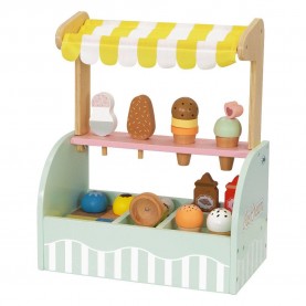 Tooky Toy Wooden Ice Cream Parlour Playset - Multi tooky,toy,wooden,ice,cream,parlour,playset,multi