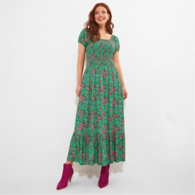 рокля,дамски,поли,и,рокли,joe,browns,floral,maxi,dress,green