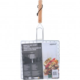 Edco Grill Basket Barbecue Accessory - Silver градина,/,на,открито,сезонни,и,парти,аксесоари,къмпинг,готвене,на,открито,котлони,и,скари,edco,grill,basket,barbecue,accessory,silver
