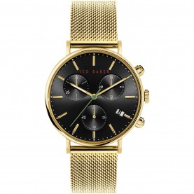 мъжки,часовник,часовници,аксесоари,на,разпродажба,ted,baker,ted,baker,mimossa,chrono,watch,mens,gold,black