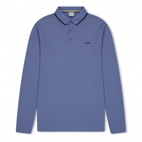детски,облекла,boss,long,sleeve,polo,juniors,med,grey,049