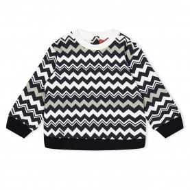 блуза,детски,3/4,панталони,missoni,kids',logo,sweatshirt,black,white