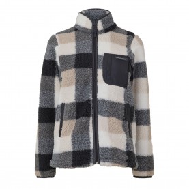 Дамско поларено горнище с цип Columbia Womens Full Zip Fleece - Dark Stne Check дамско,поларено,горнище,с,цип,дамски,полари,columbia,women,s,full,zip,fleece,dark,stne,check