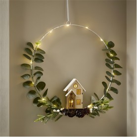 всички,коледни,подаръци,коледни,опаковки,и,декорации,аксесоари,на,разпродажба,the,spirit,of,christmas,led,hanging,house,54,green,one,size,green