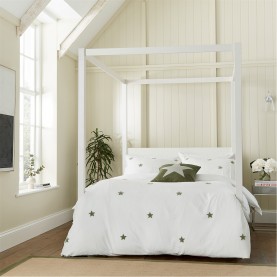 helena,springfield,tufted,star,duvet,set,green