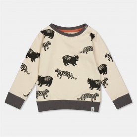 бебешки,облекла,детски,блузи,детски,облекла,lilly,and,sid,leopard,swtsht,bb99,multi