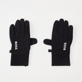 Ръкавици Boss Boss Running-Gloves-4so 10275569 01 - Black 001 ръкавици,ръкавици,шапки,и,шалове,зимни,аксесоари,аксесоари,на,разпродажба,boss,boss,running,gloves,4so,10275569,01,black,001