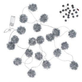 коледни,опаковки,и,декорации,аксесоари,на,разпродажба,gisela,graham,gisela,garland,99,silver