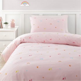 спално,бельо,и,комплекти,аксесоари,на,разпродажба,catherine,lansfield,unicorn,dvt,ch99,pink