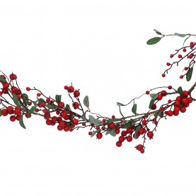 Gisela Graham Cone Garland 54 - Rosehip коледни,опаковки,и,декорации,аксесоари,на,разпродажба,gisela,graham,cone,garland,54,rosehip