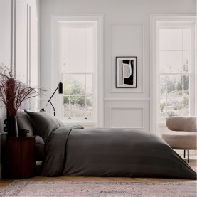 аксесоари,на,разпродажба,bedeck,of,belfast,serra,dobby,stripe,duvet,cover,set,charcoal