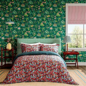 аксесоари,на,разпродажба,harlequin,harlequin,wildflower,meadow,duvet,cover,set,carnelian