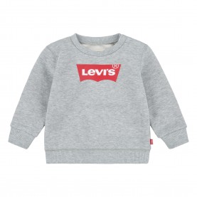 Бебешка блуза Levis 1st Batwing Logo Sweatshirt Babies - Grey C87 бебешка,блуза,levis,1st,batwing,logo,sweatshirt,babies,grey,c87