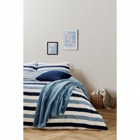 спално,бельо,и,комплекти,homelife,dekota,stripe,duvet,set,grey