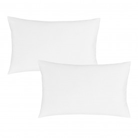 Biba 180 Thread Count White Pillowcase Pair - White спално,бельо,и,комплекти,biba,180,thread,count,white,pillowcase,pair,white