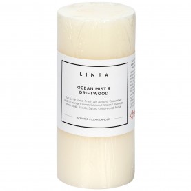 linea,scented,pillar,candle,ocean,mist,&amp;,driftwood