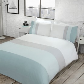 спално,бельо,и,комплекти,homelife,block,duvet,set,duck,egg