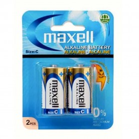 батерии,maxell,1.5,v,lr,14,alkaline,battery,2,units,grey,(blue)