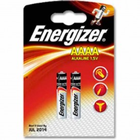 батерии,energizer,electronic,aaaa,e96,alkaline,battery,2,units,silver,(red)