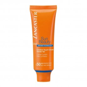 козметика,за,защита,от,слънце,lancaster,solar,sunbeauty,cream,spf50,50ml,protector,orange