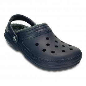 дамски,сандали,и,чехли,crocs,classic,lined,clogs,blue,(navy,charcoal)