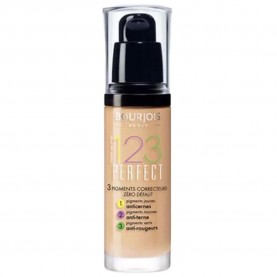 ексфолианти,bourjois,123,perfect,foundation,correcting,pigments,57,halecla,make,up,base,brown,black