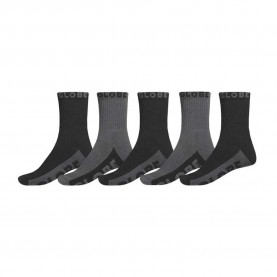 чорапи,мъжки,чорапи,globe,crew,socks,5,pairs,black,grey,(black)