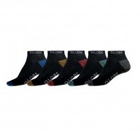 чорапи,мъжки,чорапи,globe,ingles,half,long,socks,5,pairs,multi,(black)
