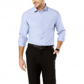 риза,с,дълъг,ръкав,мъжки,ризи,dockers,refined,poplin,long,sleeve,shirt,blue