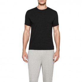 тениска,мъжки,пижами,calvin,klein,lounge,modern,short,sleeve,t,shirt,2,units,black