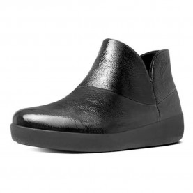 дамски,боти,дамски,високи,обувки,за,ходене,fitflop,supermod,leath,booties,black
