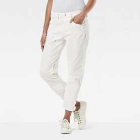 панталони,дамски,панталони,g,star,arc,3d,mid,waist,boyfriend,7,8,pants,white