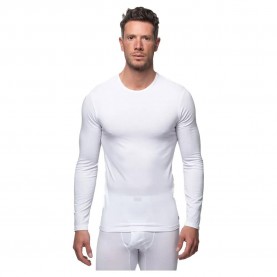 тениска,мъжки,тениски,abanderado,041z,thermal,tech,long,sleeve,t,shirt,white