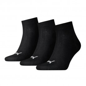 чорапи,мъжки,чорапи,puma,plain,quarter,short,socks,3,pairs,black,(black)