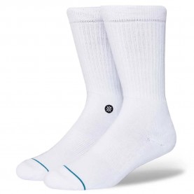 чорапи,мъжки,чорапи,stance,icon,socks,white,black,(white)