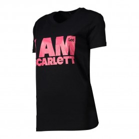 тениска,дамски,тениски,lee,scarlett,short,sleeve,t,shirt,black,(black)