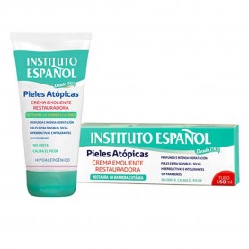 хигиена,тяло,instituto,español,atopic,skin,restoring,emollient,cream,150ml,green,white
