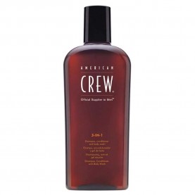 хигиена,коса,american,crew,3,in,1,conditioner,shampoo,and,bath,gel,450ml,red,(red)