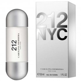 дамски,парфюми,carolina,herrera,212,nyc,vapo,30ml,eau,de,toilette,clear,silver,(silver)