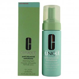 козметика,за,почистване,clinique,anti,blemish,solutions,cleansing,foam,125ml,cleaner,green,(green)