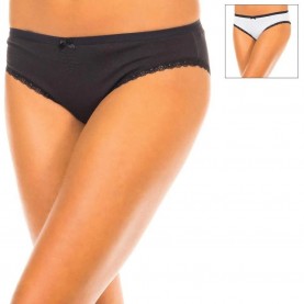 дамско,бельо,дамски,бикини,и,танкини,dim,paris,panties,2,units,black,(black,white)