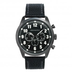 часовник,часовници,szanto,2001,2000,series,watch,black,(steel,gun,leather,black,grey)